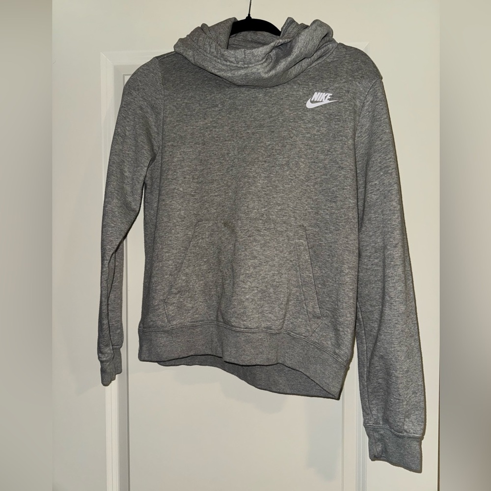 Nike Women's Sportswear Club Fleece Funnel-Neck Hoodie
